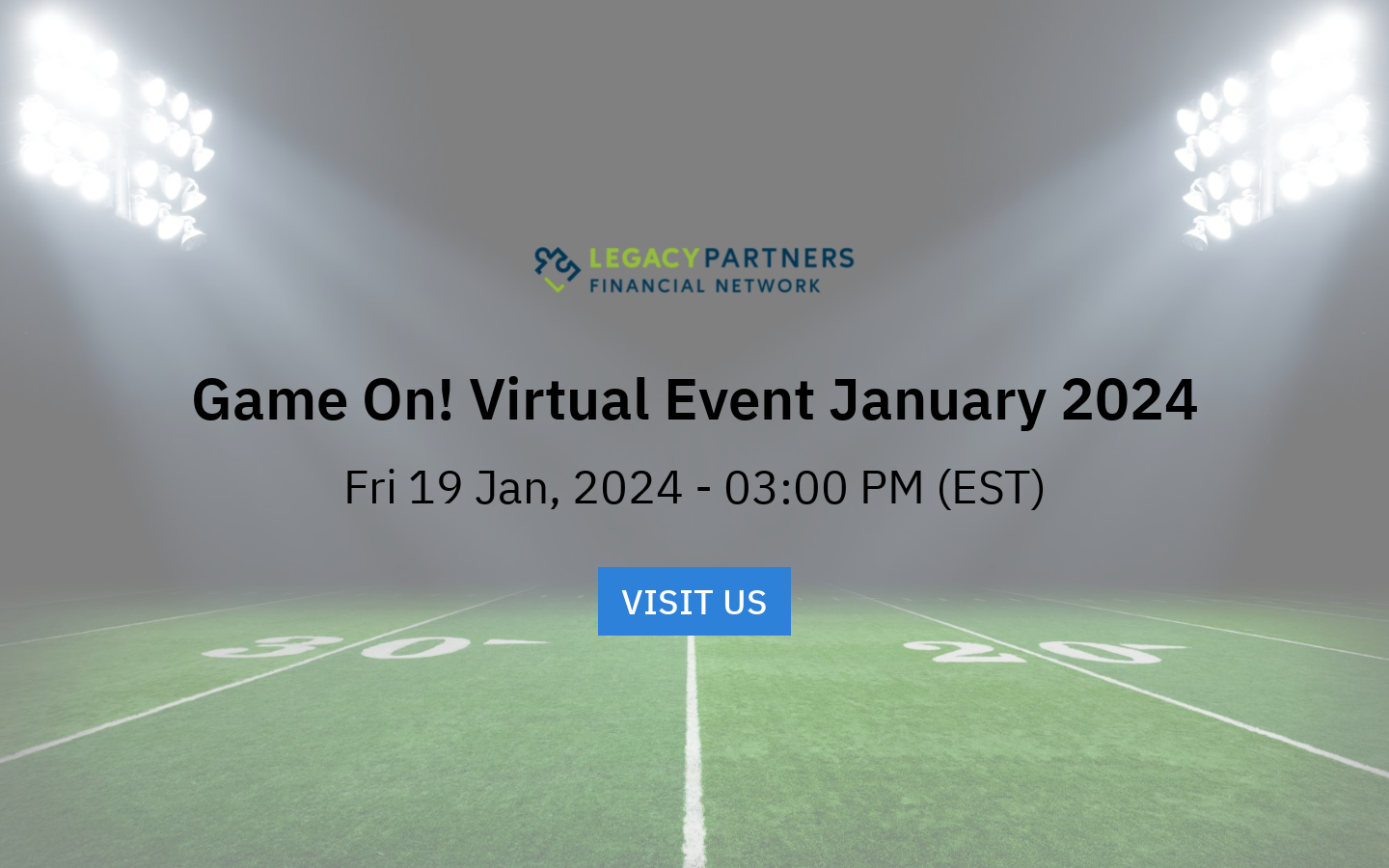 Game On! Virtual Event January 2024