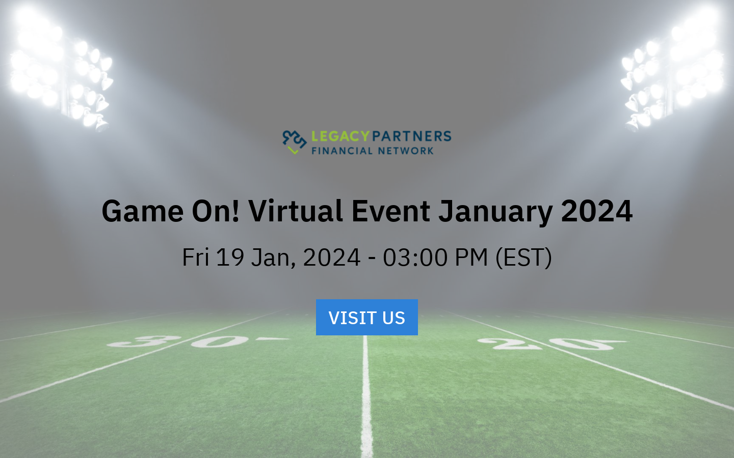 Game On! Virtual Event January 2025